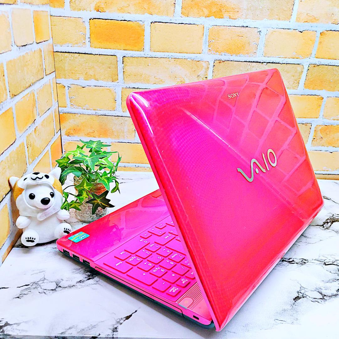 高性能i7✨ピンクノートパソコン❣️Core-i5☘️爆速SSD✨メモリ8G