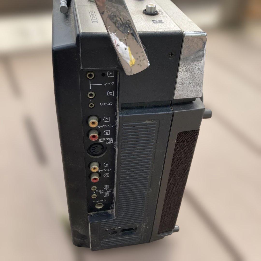 昭和レトロ ナショナル RX-5620 FM/AMラジカセ　動作未確認