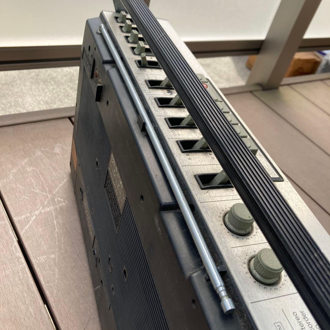 昭和レトロ ナショナル RX-5620 FM/AMラジカセ　動作未確認
