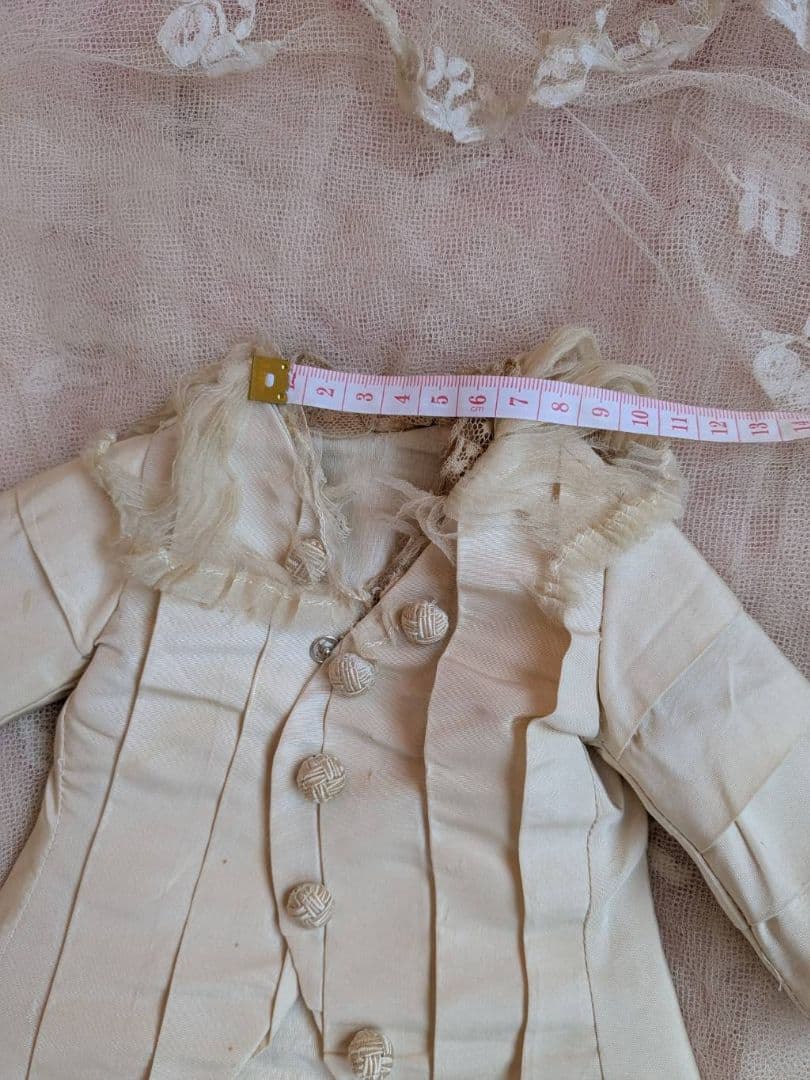 【更に大幅お値下げ中】アンティークドール用ドレス　ビスクドール　ジュモー