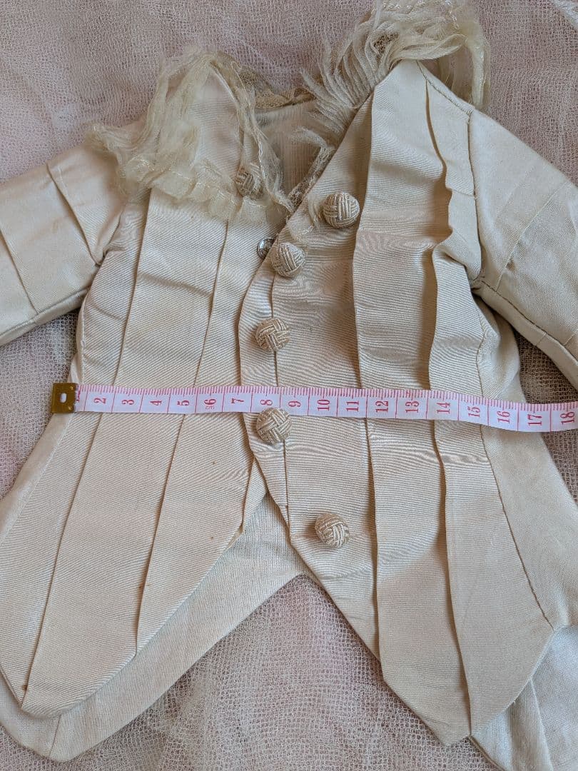 【更に大幅お値下げ中】アンティークドール用ドレス　ビスクドール　ジュモー