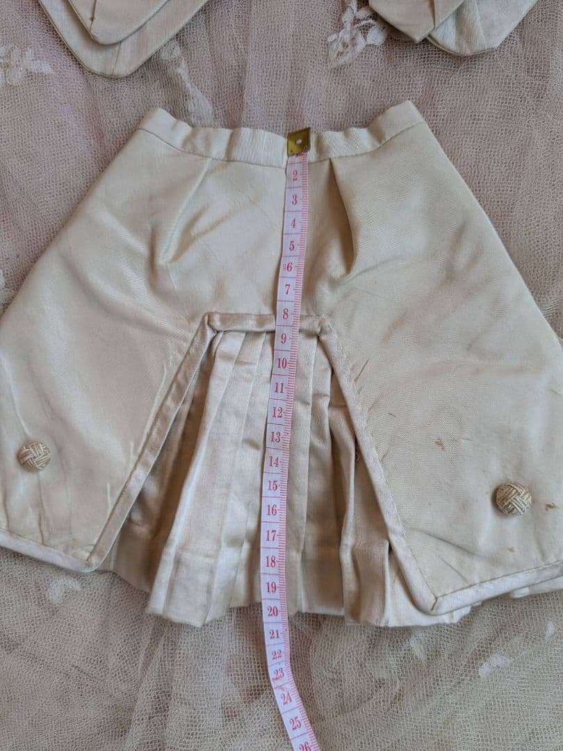 【更に大幅お値下げ中】アンティークドール用ドレス　ビスクドール　ジュモー