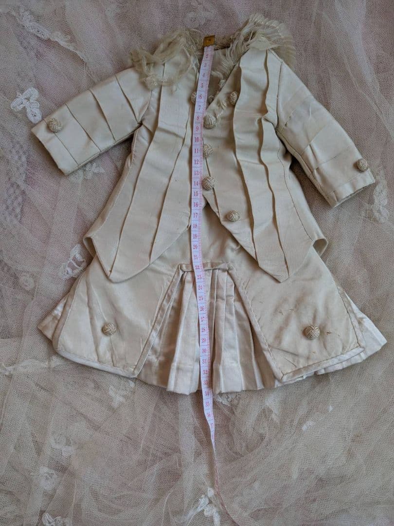 【更に大幅お値下げ中】アンティークドール用ドレス　ビスクドール　ジュモー