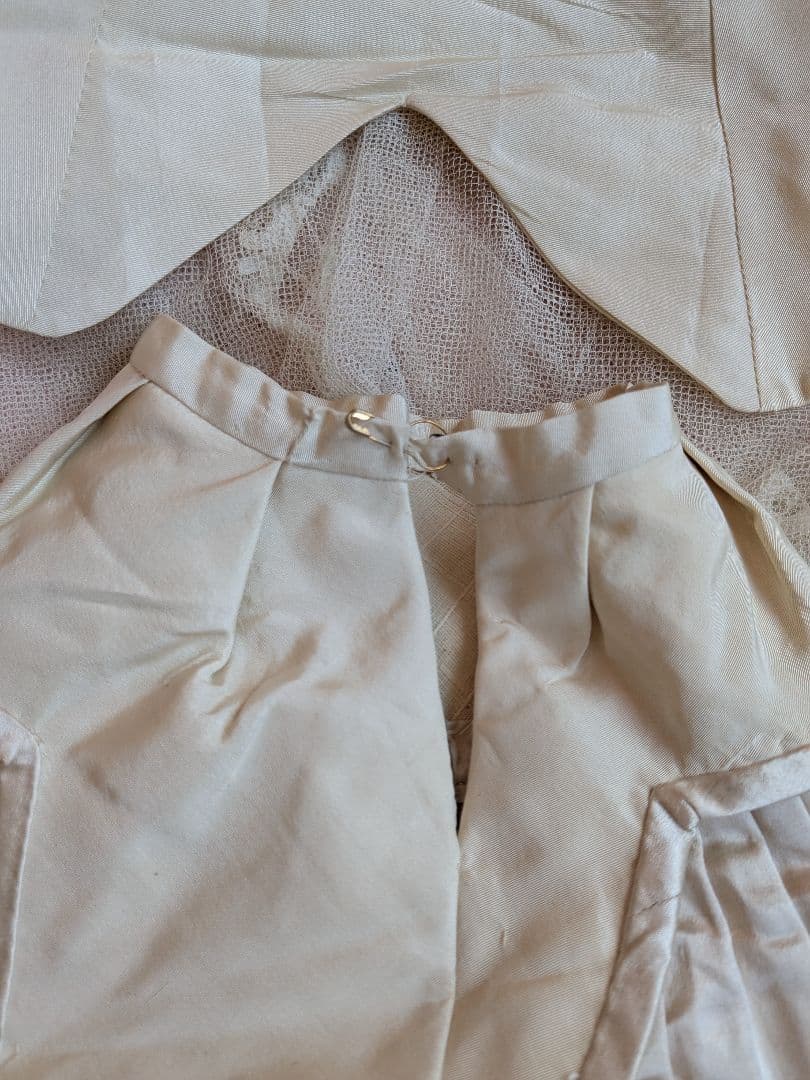 【更に大幅お値下げ中】アンティークドール用ドレス　ビスクドール　ジュモー