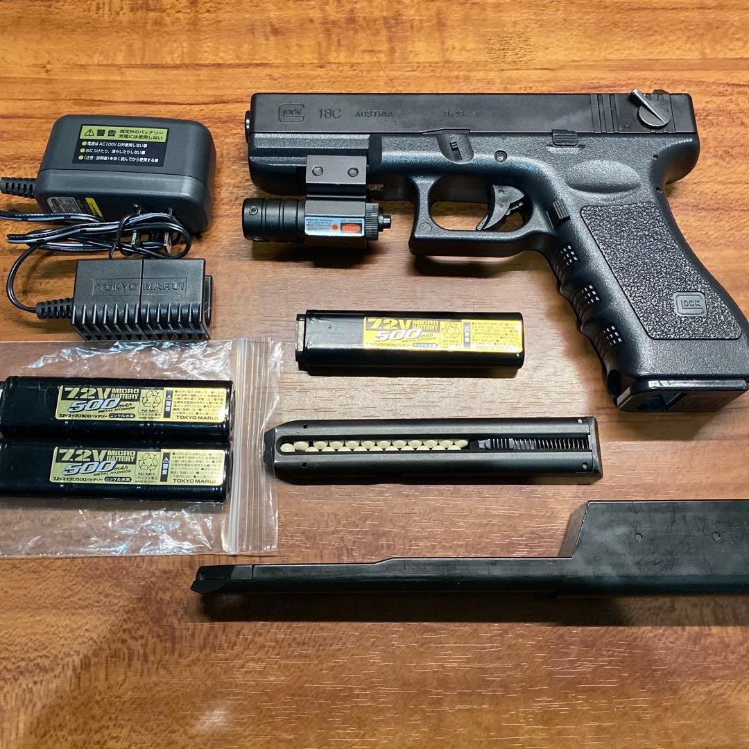 【ジャンク】東京マルイグロック18C 18歳以上電動ハンドガン