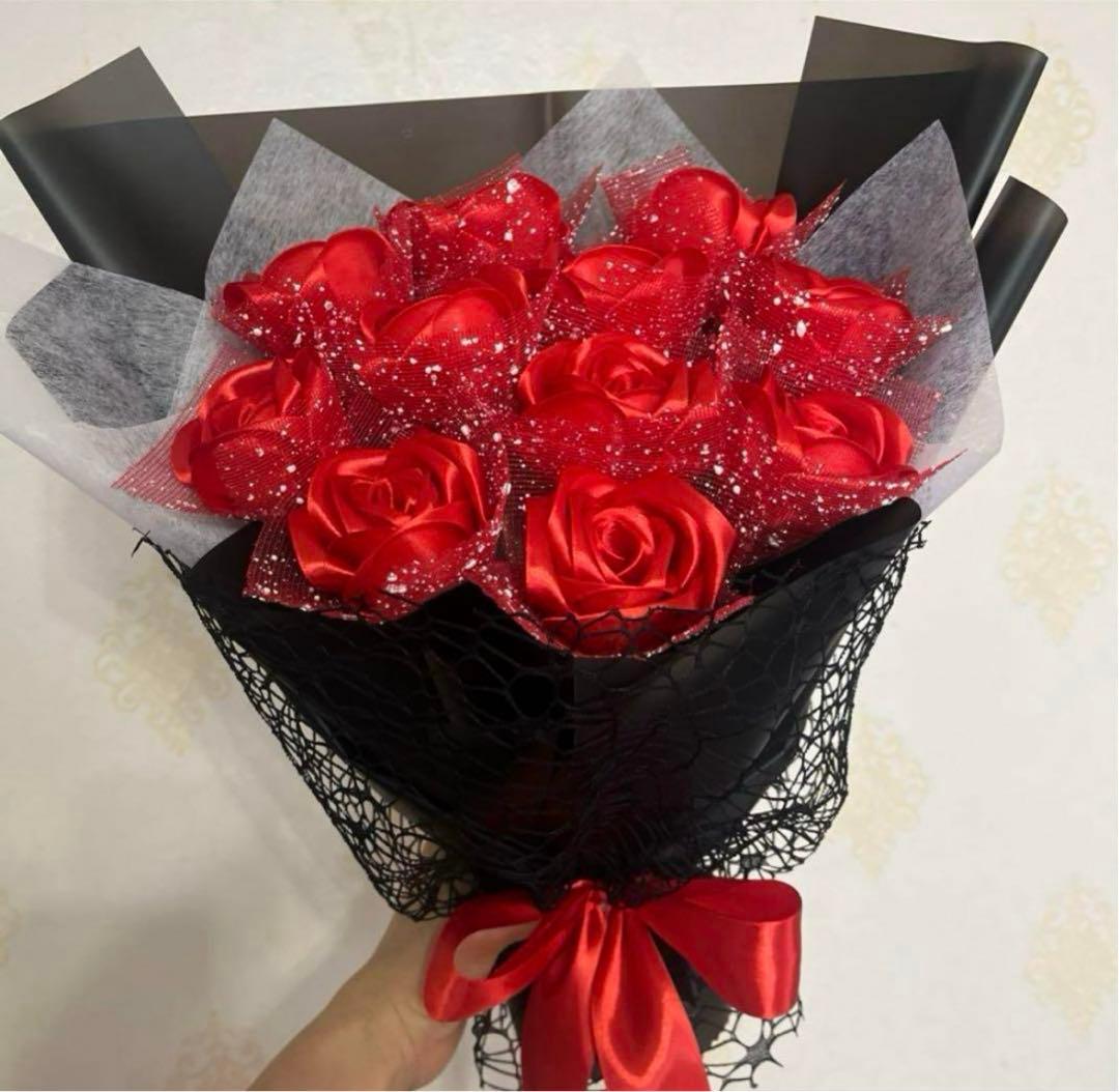 11本バラブーケ　ボン薔薇 枯れない薔薇 プレゼント お祝い　好きな人へ