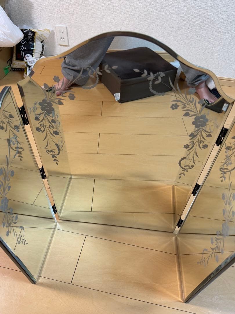 Laura Ashley ローラアシュレイ　三面鏡