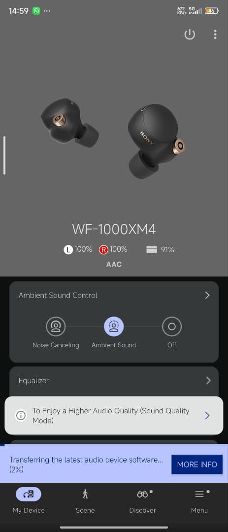 Sony WF-1000XM4 (ブラック) 出品