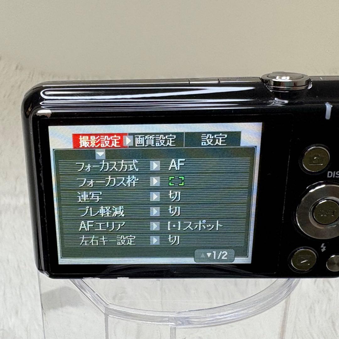 CASIO カメラ　エクシリム　EX-ZS20 ブラック　コンデジ　動作品