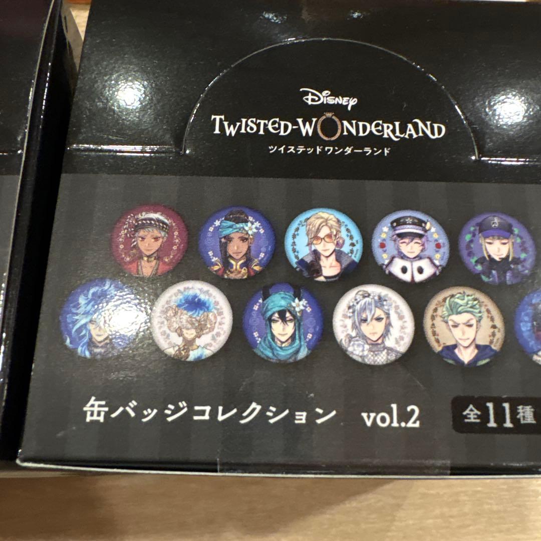 ツイステ展　缶バッチ　缶バッジ　リリア　マレウス　イデア