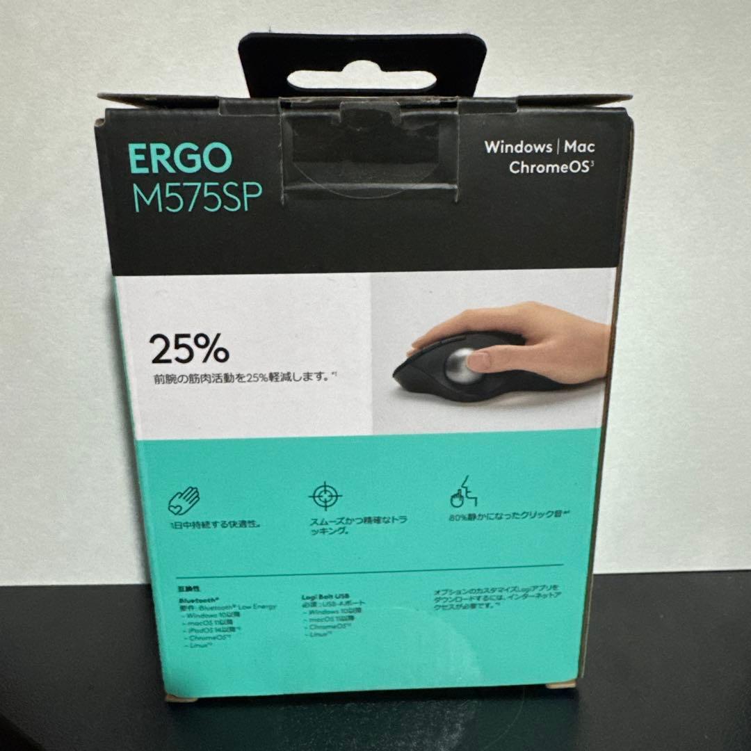【新品】logicool ERGO M575SP ワイヤレストラックボール②