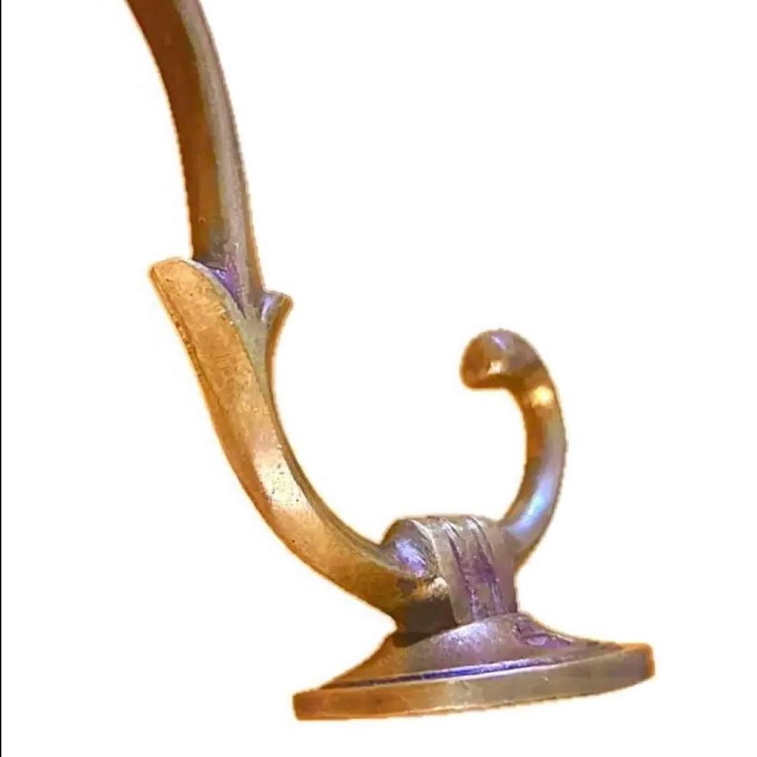 即日発送‼️ ブロカント　ウォールフック　アンティークゴールド　 真鍮　フック