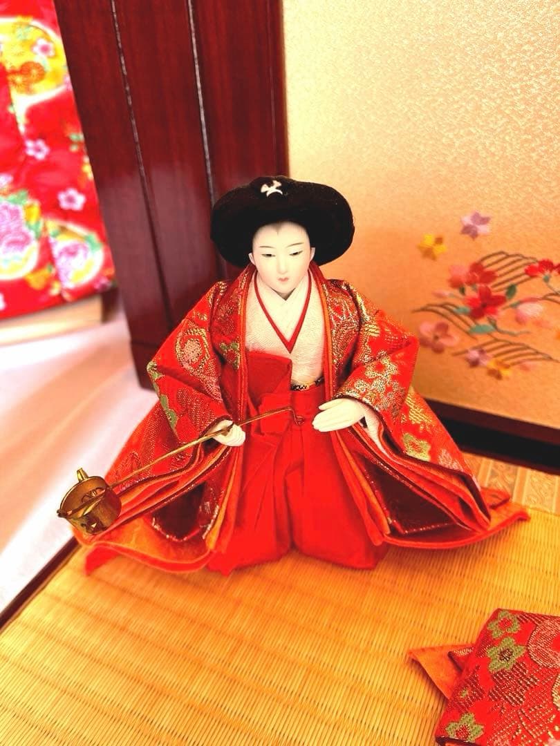 【限定逸品・美術工芸】泰冨作 蓬莱雛 十二単衣