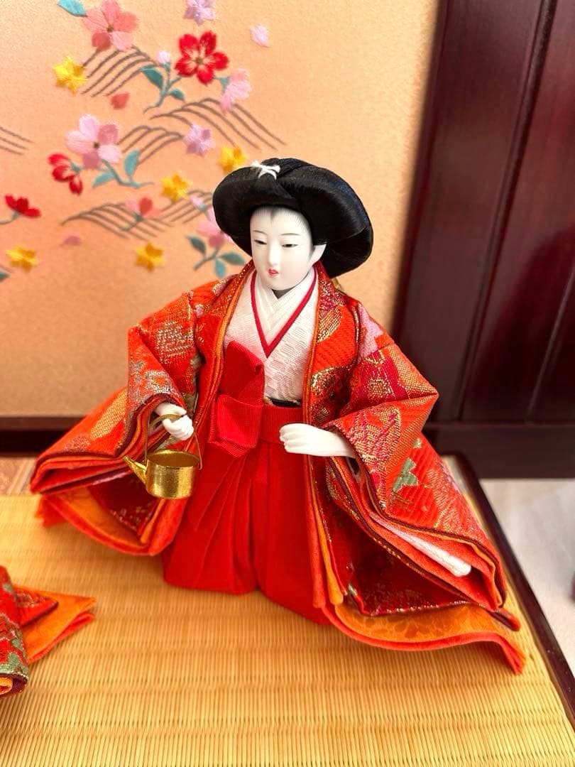 【限定逸品・美術工芸】泰冨作 蓬莱雛 十二単衣