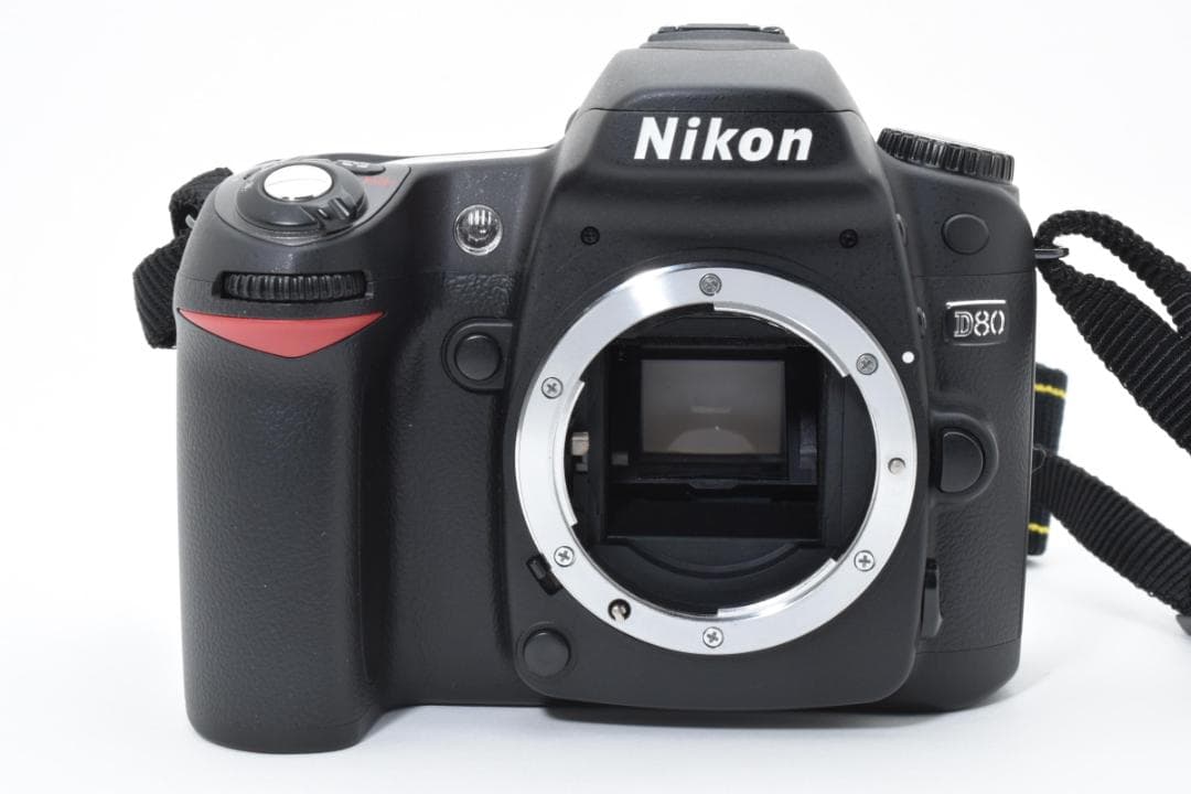 新品級 NIKON D80 元箱付 説明書付 ショット数 726枚 H373