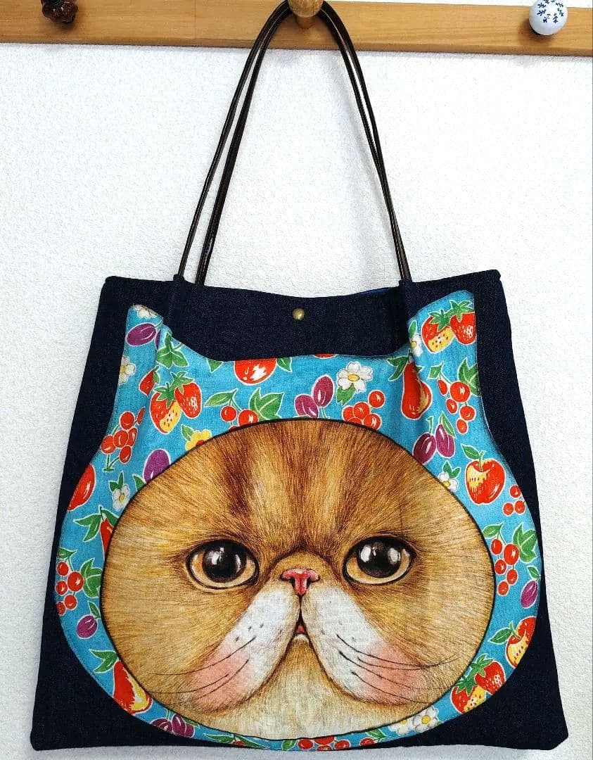 コヤンイサムチョン　クム　デニムリメイクトートバッグ　肩かけ