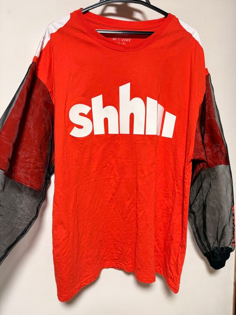 vaundy ライブグッズ　Tシャツ　オレンジ　XLサイズ shhiii 銀テ付