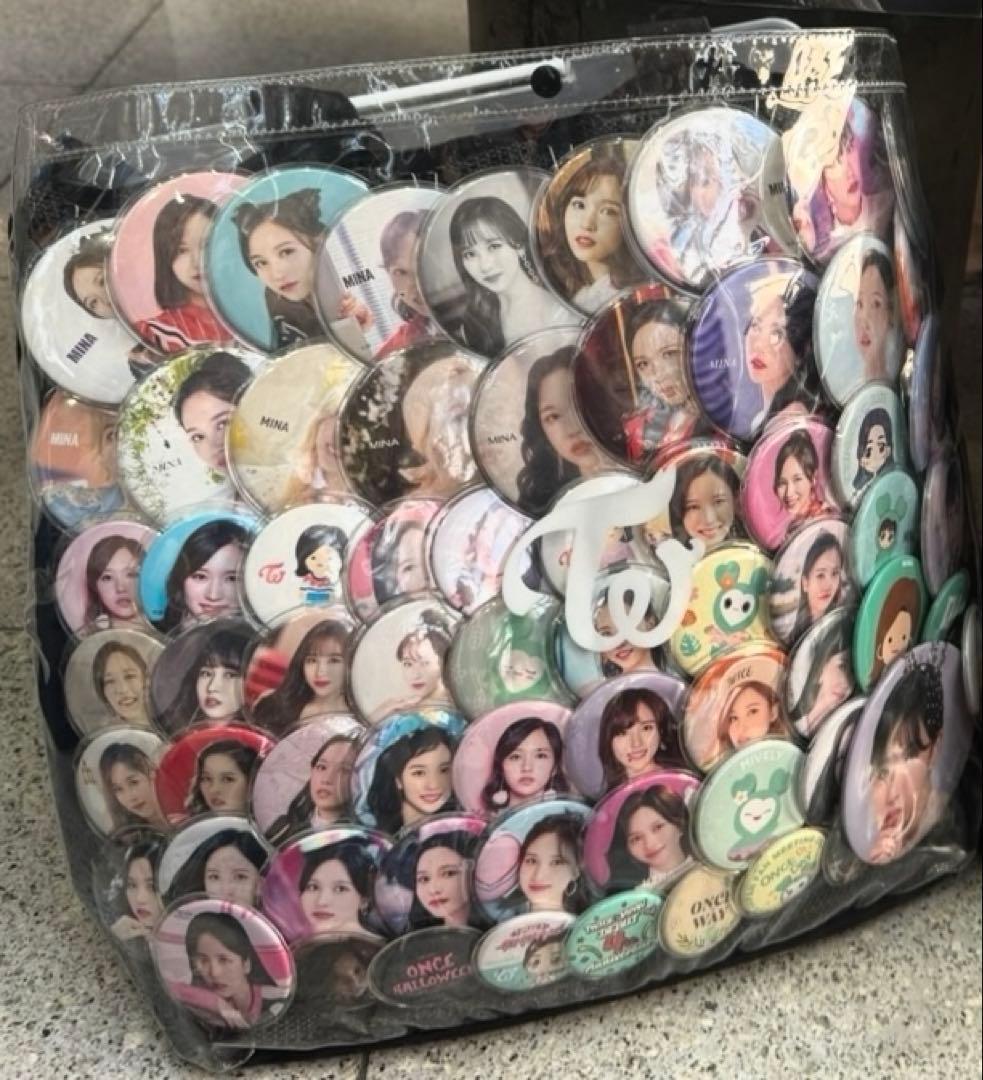 TWICE ミナ　缶バッチ　バッジ　まとめ売り　セット　痛バ