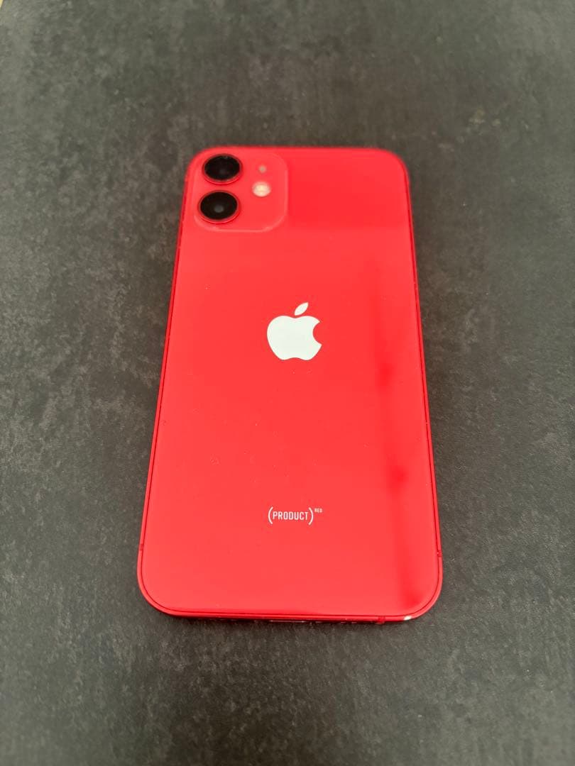 Apple iPhone 12 mini (PRODUCT)RED 本体