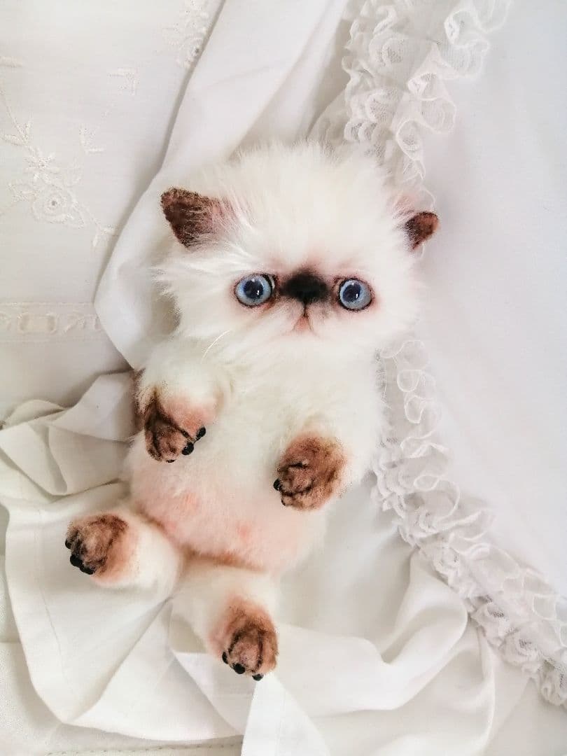 Milky様御予約❤️子猫ちゃん♡ベビー♡アートドール♡ぬいぐるみ♡