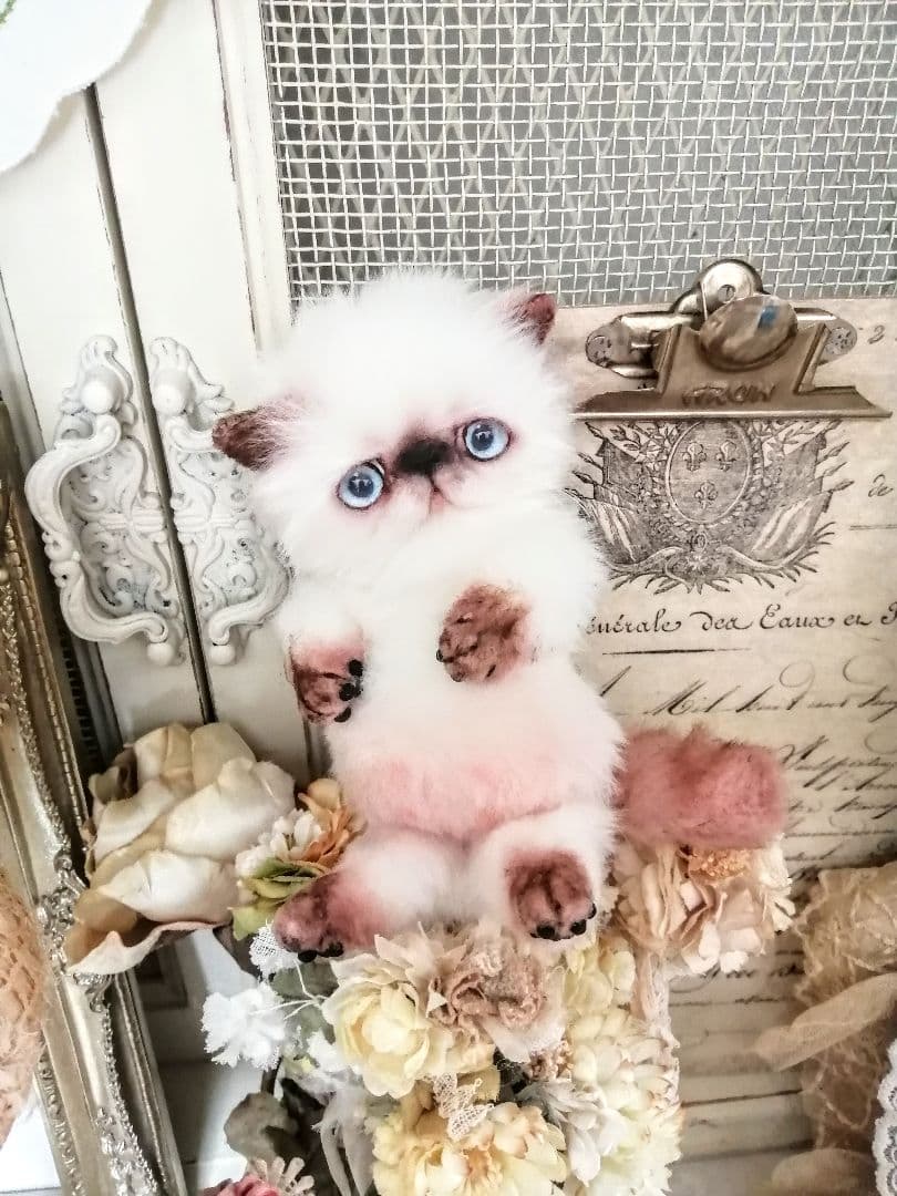 Milky様御予約❤️子猫ちゃん♡ベビー♡アートドール♡ぬいぐるみ♡