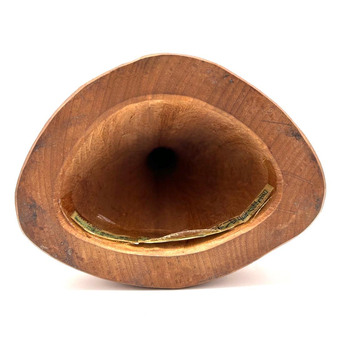 彫刻家 尾形喜代治 木彫 少女 やすらぎ 芸術 オブジェ 箱あり アンティーク