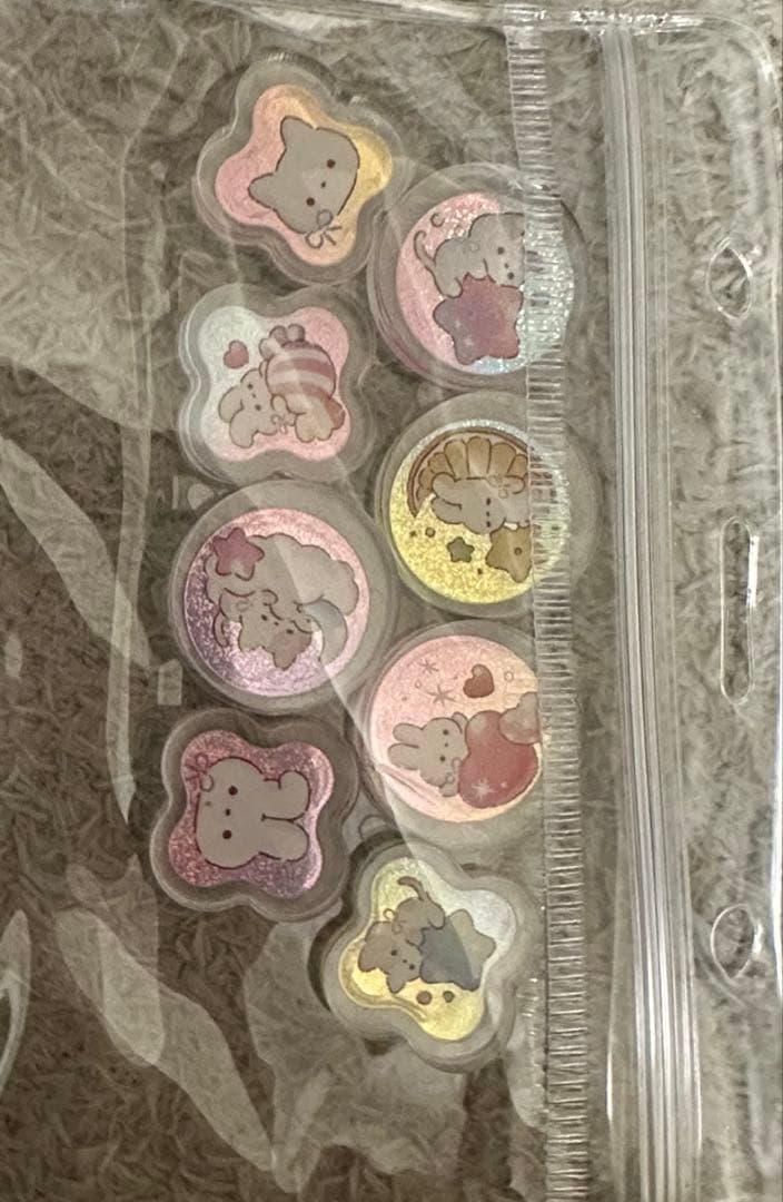 ハローキティ　おはじきシールセット