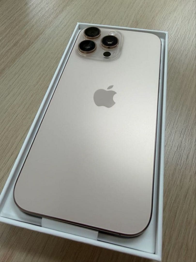 【極美品】iPhone16 promax 512GBデザートチタニウム