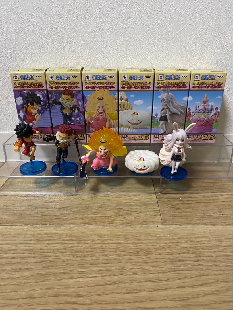ワンピース　ワーコレ　ホールケーキアイランド３　６種セット