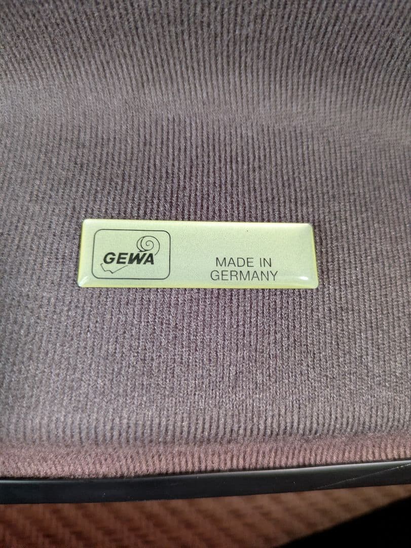 GEWAゲバ チェロハードケース オレンジレッド（バーミリオン)5.1kg