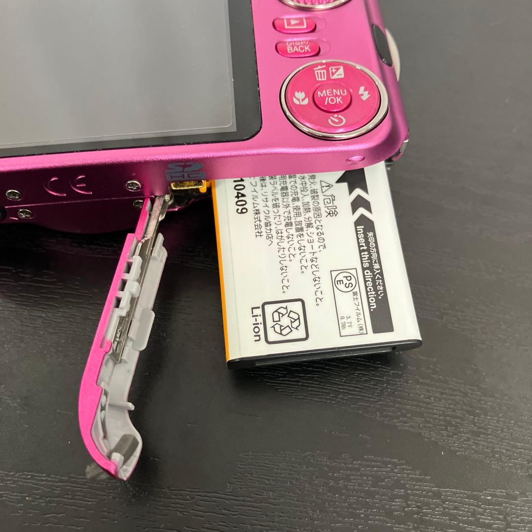 FUJIFILM FINEPIX JX コンパクトデジタルカメラ　ピンク