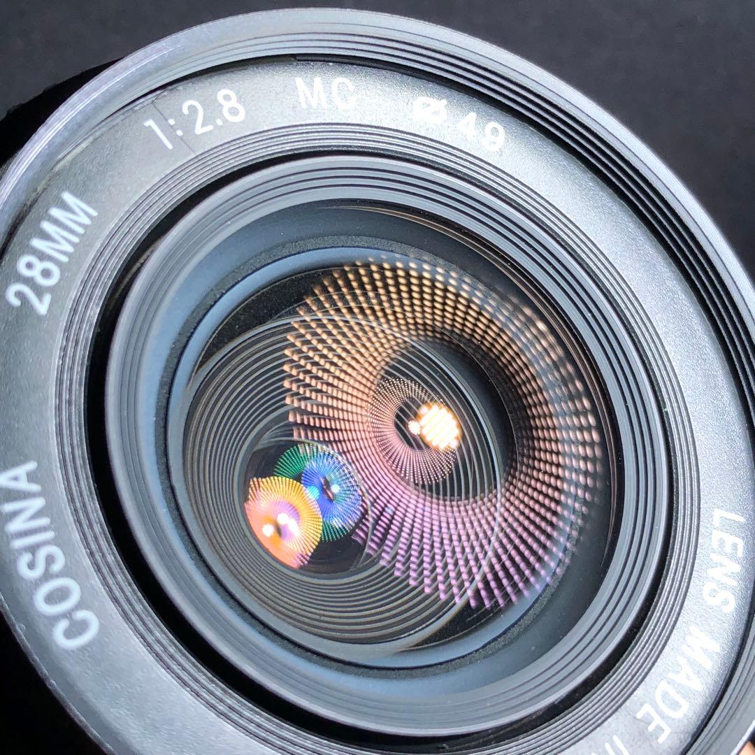 cosina 28mm f2.8 ペンタックスKマウント