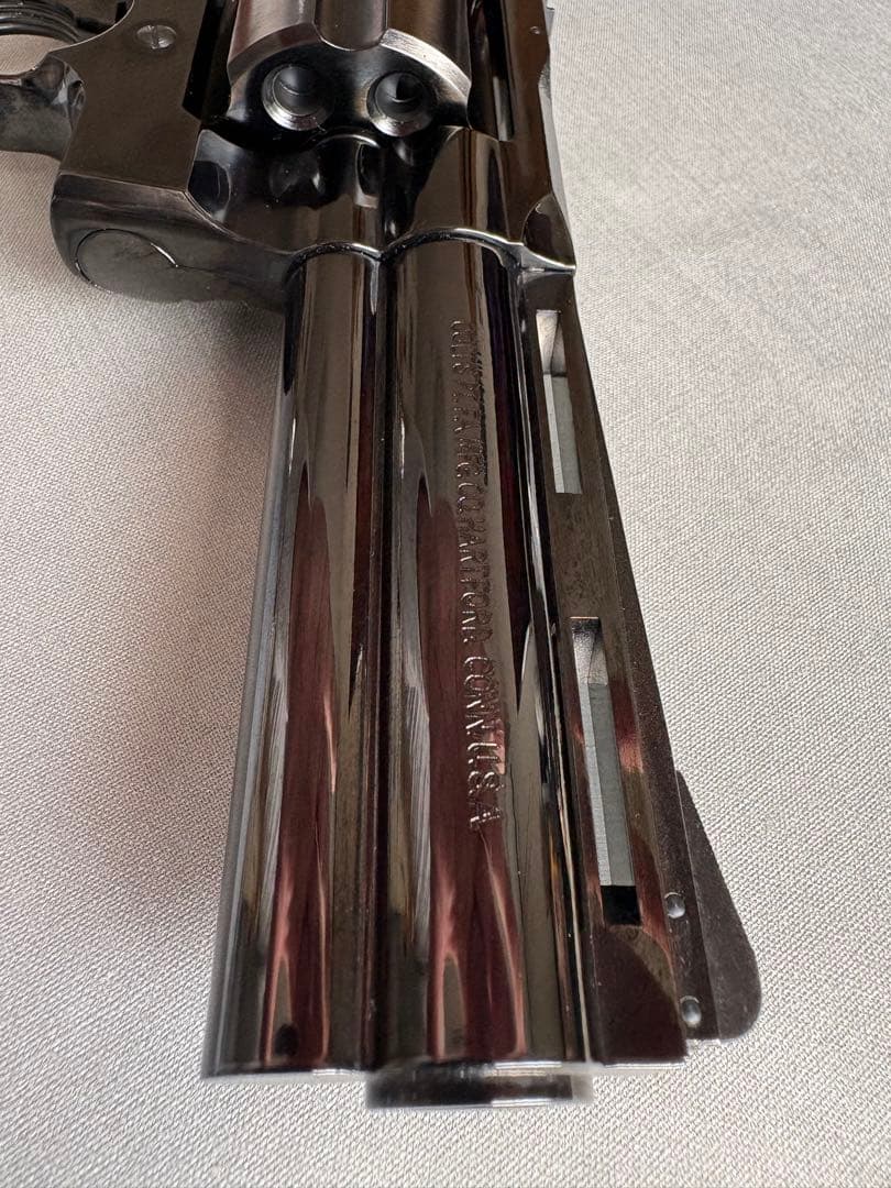 タナカ　コルトパイソン4in ガスガン　スチールフィニッシュ　Rモデル