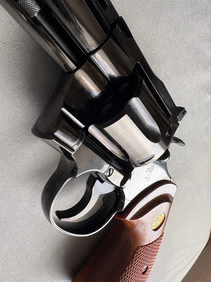 タナカ　コルトパイソン4in ガスガン　スチールフィニッシュ　Rモデル