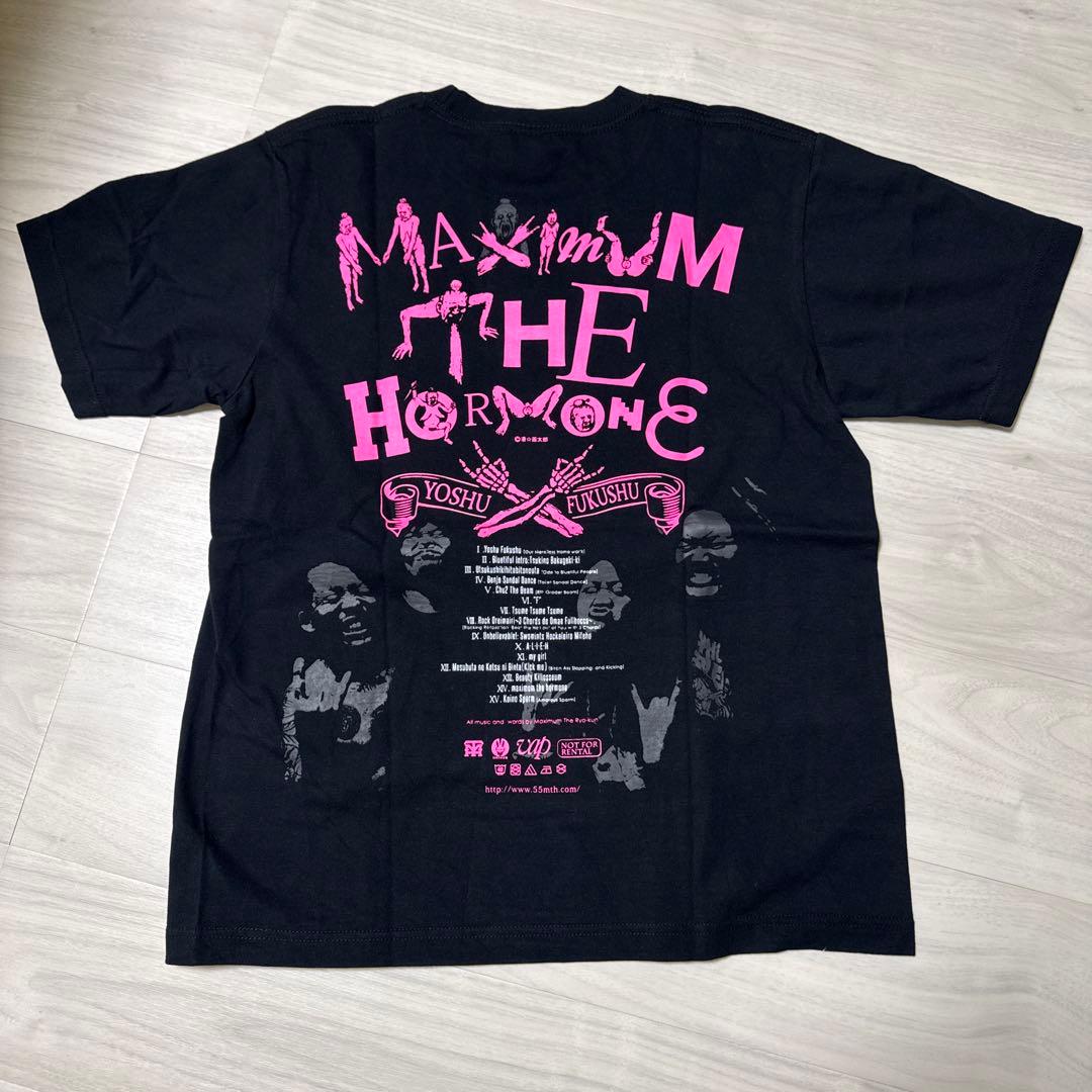 【即日発送】【新品】マキシマムザホルモン Tシャツ M 予習復習