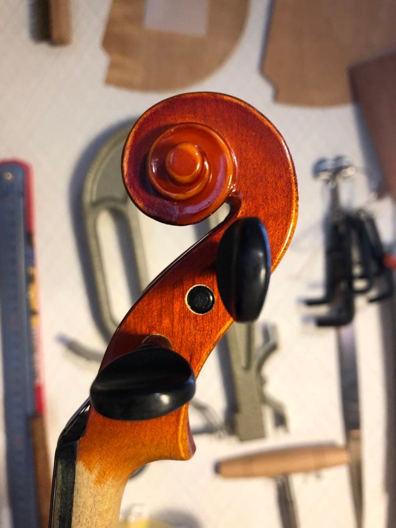 【駒&魂柱調整済】Suzuki分数バイオリンNo200 1/10 1998