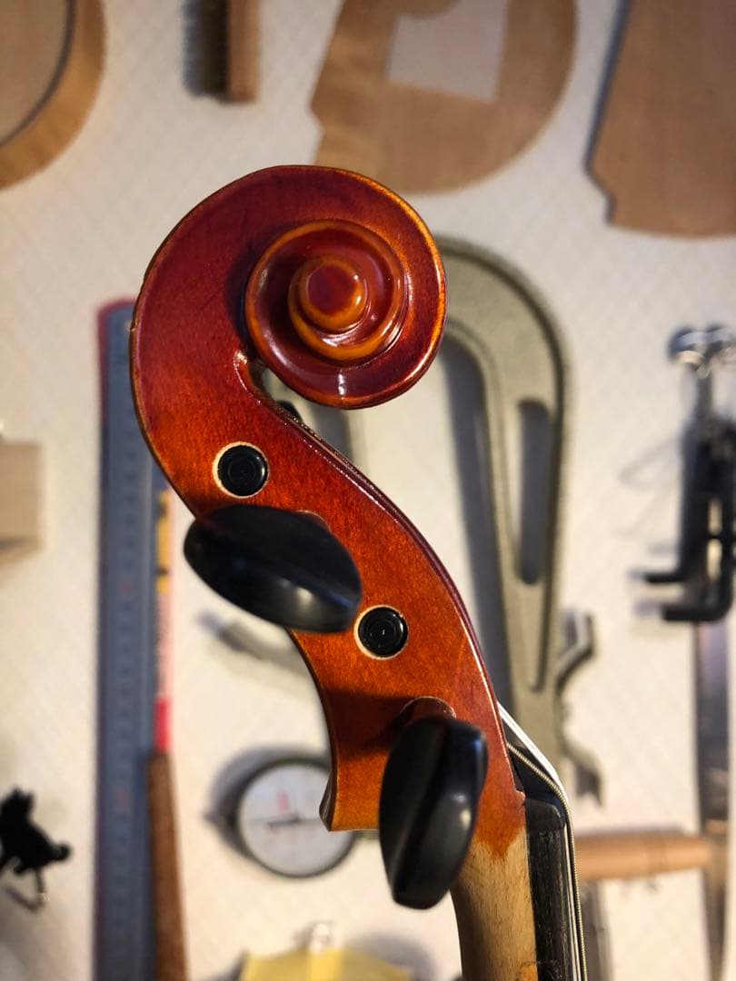 【駒&魂柱調整済】Suzuki分数バイオリンNo200 1/10 1998