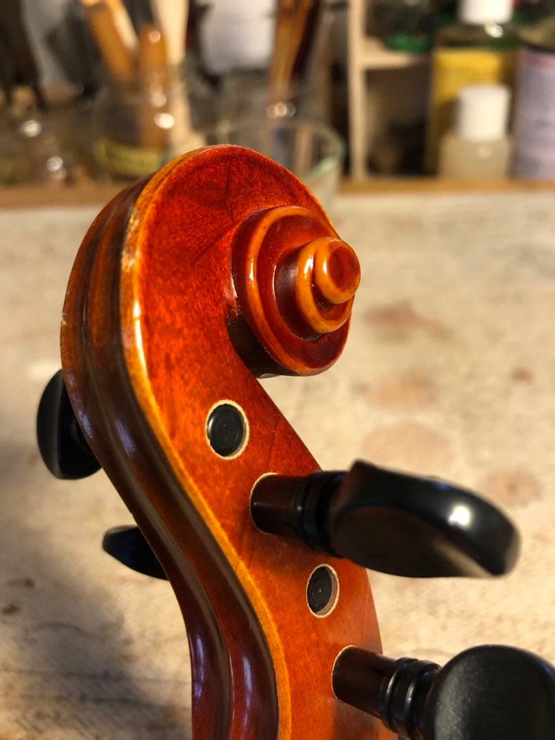 【駒&魂柱調整済】Suzuki分数バイオリンNo200 1/10 1998