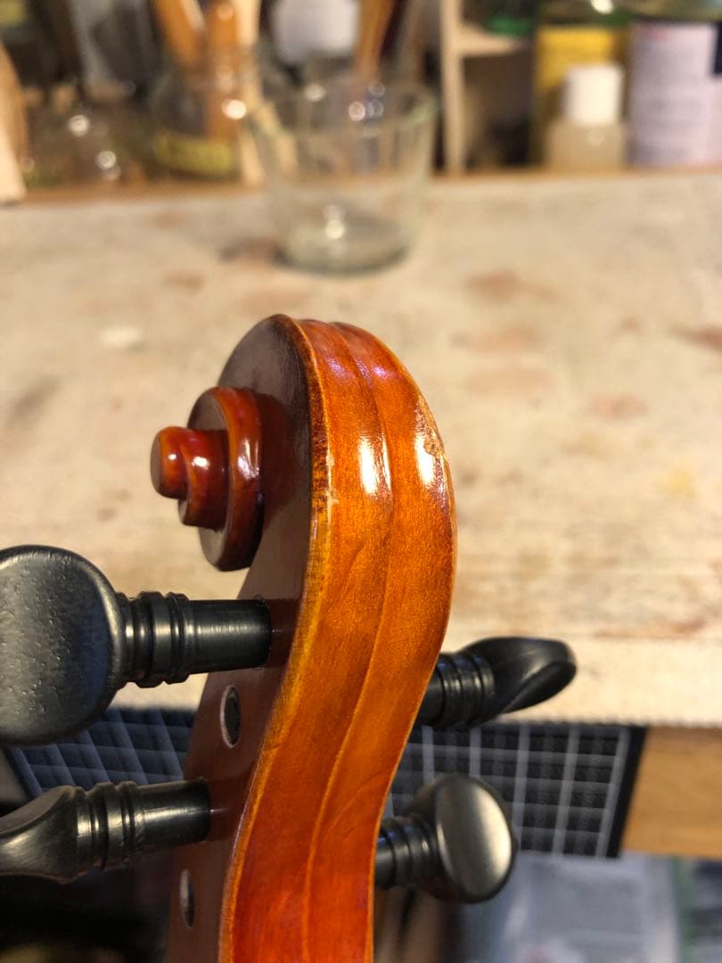 【駒&魂柱調整済】Suzuki分数バイオリンNo200 1/10 1998