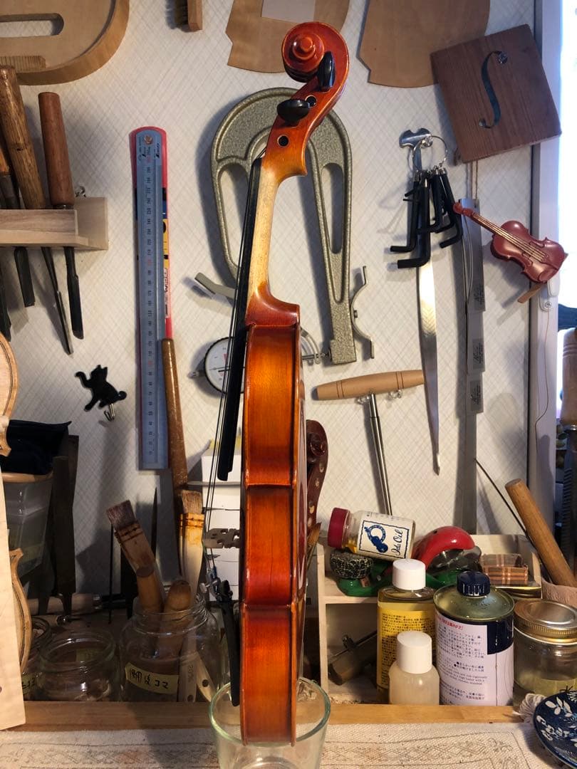 【駒&魂柱調整済】Suzuki分数バイオリンNo200 1/10 1998