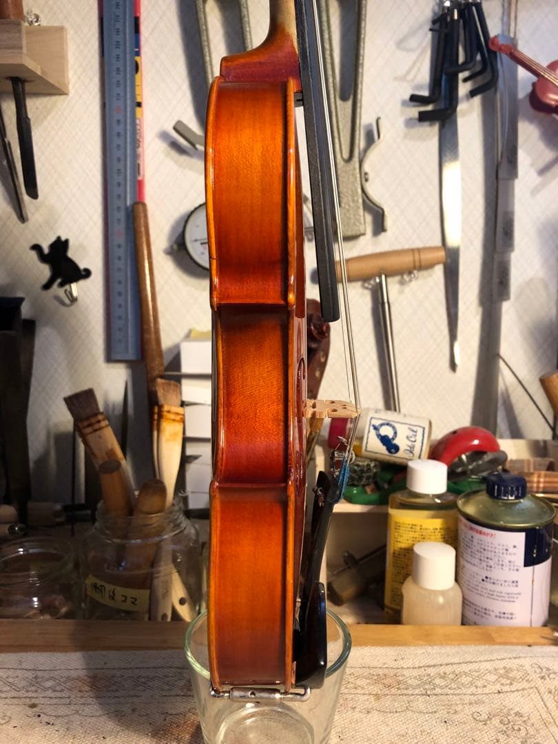 【駒&魂柱調整済】Suzuki分数バイオリンNo200 1/10 1998