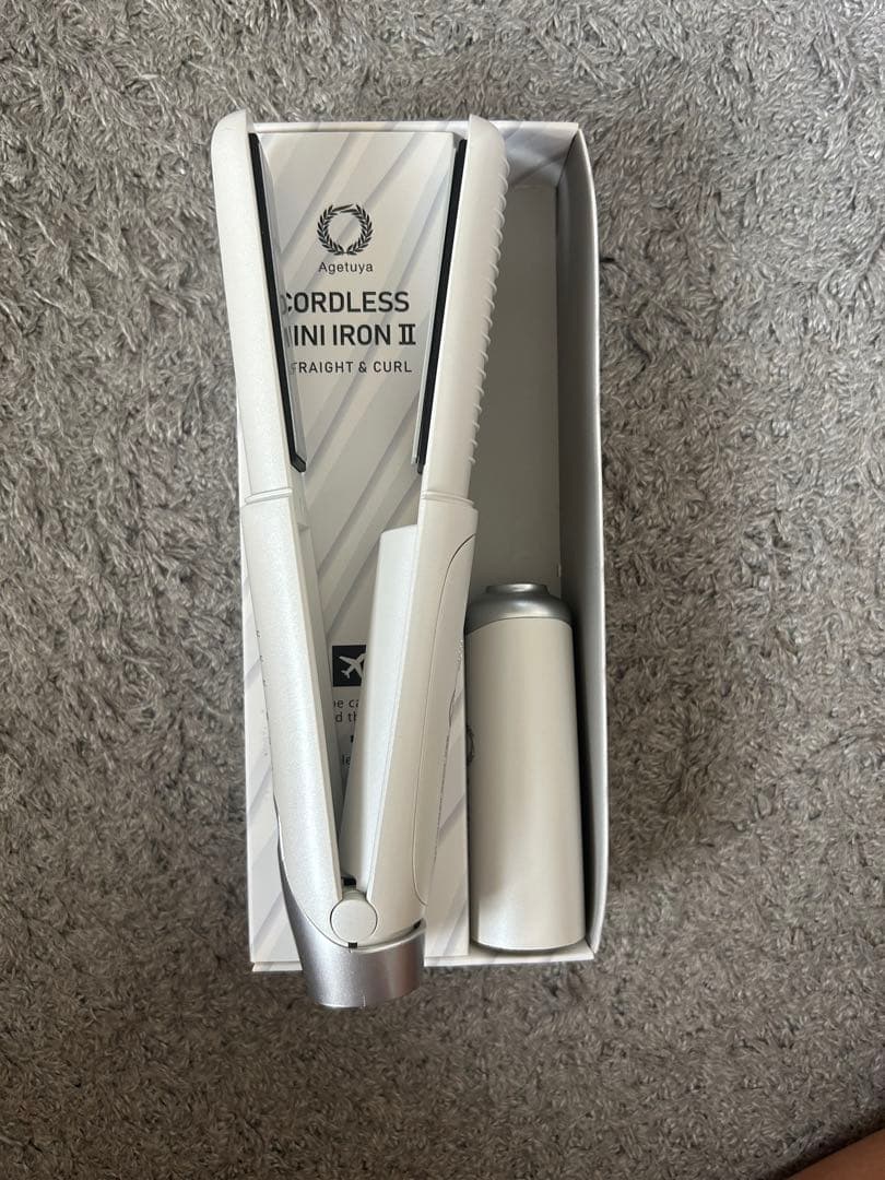 【コードレスヘアアイロン】Agetuya CORDLESS MINI IRON