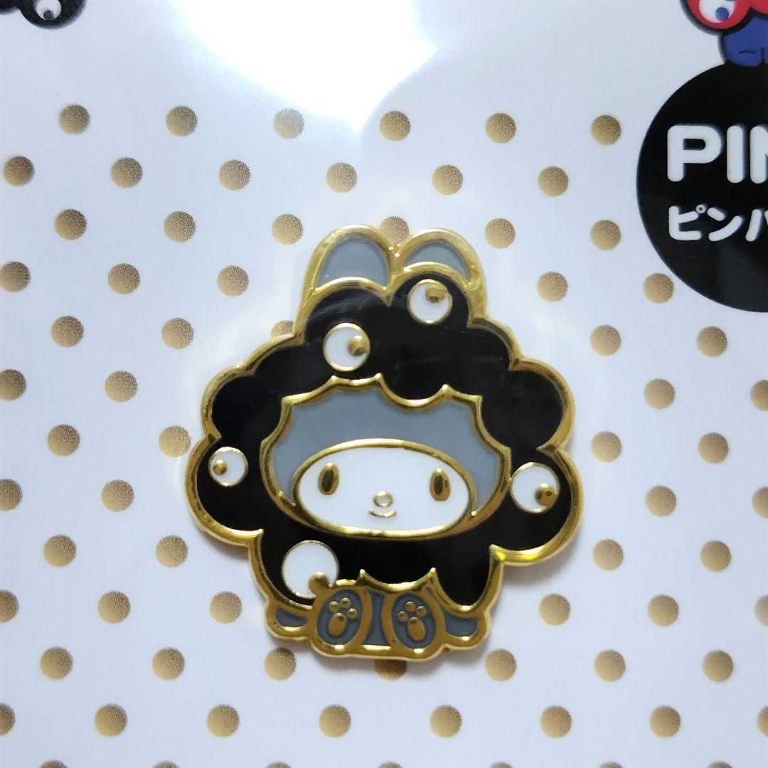 【新品】サンリオミャクミャクモノクロ ピンバッジ コンプリート