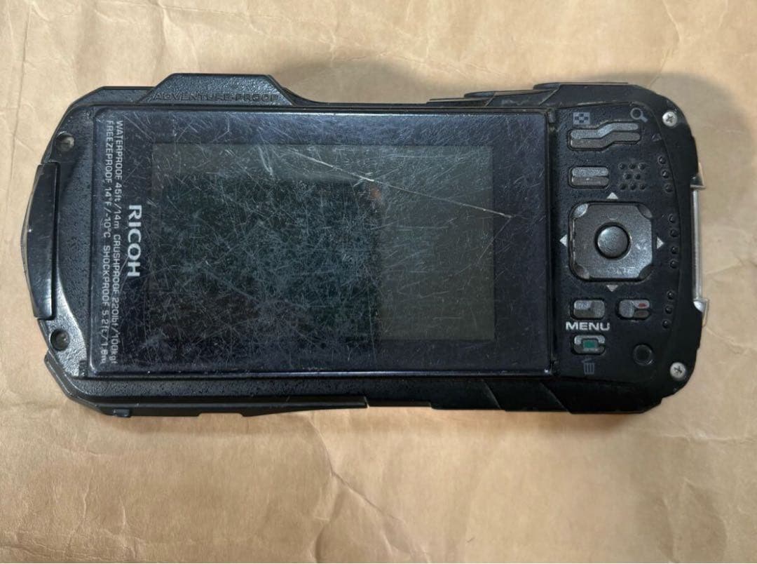 RICOH WG-50 オレンジ リコー 本体のみ　動作確認済み