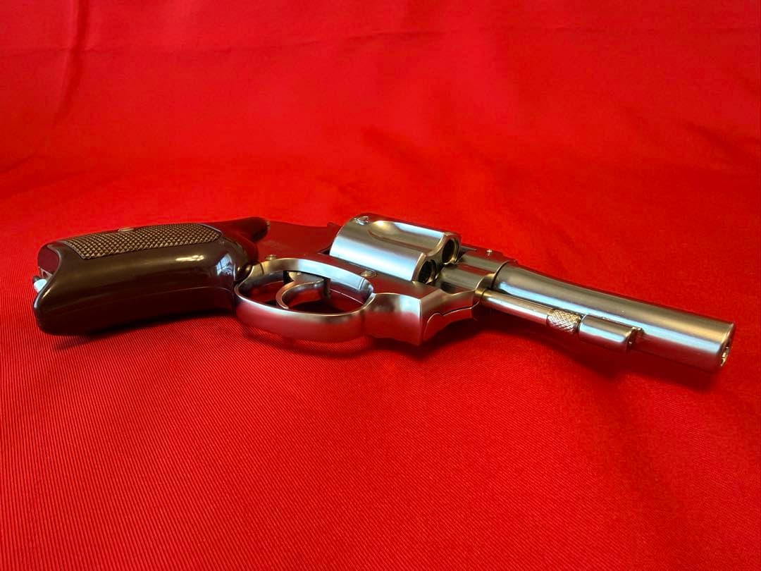 マルシン ★☆ 8mm ポリスリボルバー 3インチ SSB シルバー ABS