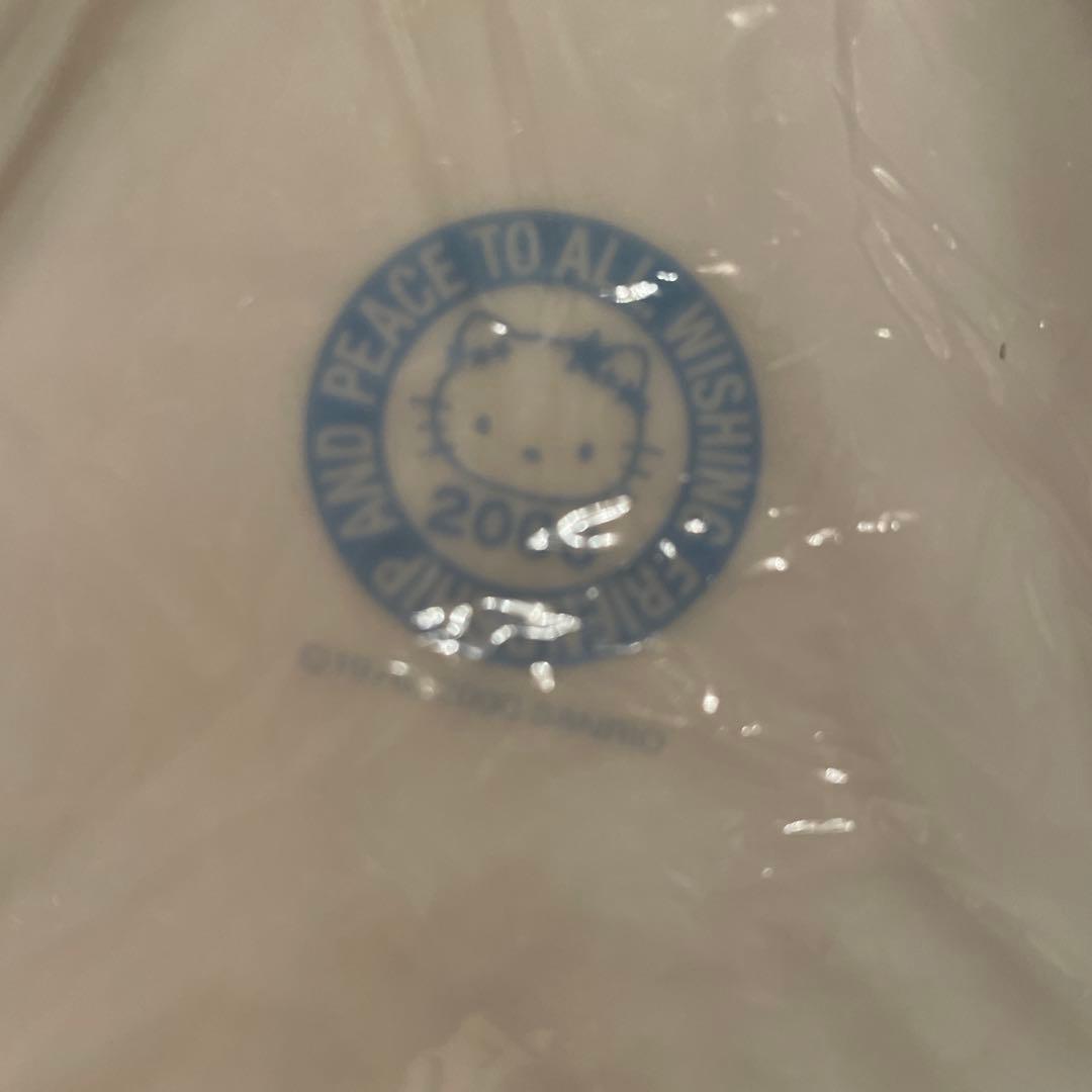 Hello Kitty 2000年製限定25周年記念ケーキ皿フォークセット