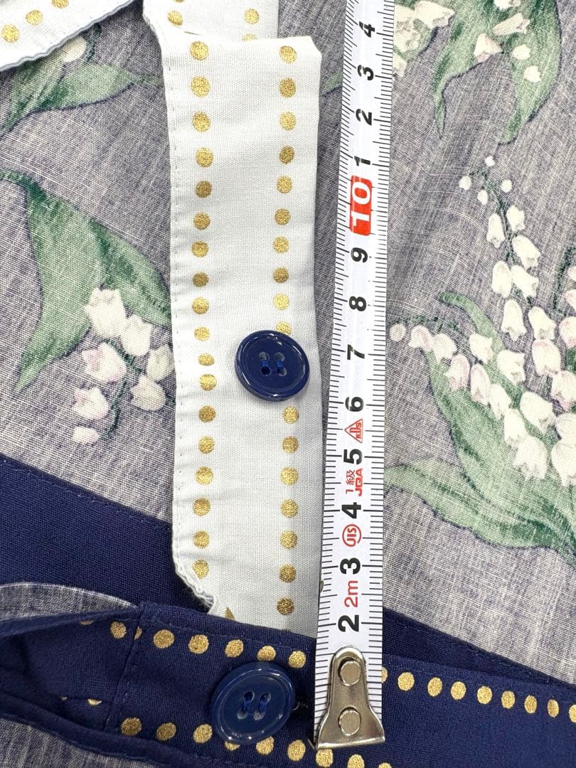 タグ付未使用✨️クリスチャン　ディオール　エプロン　スズラン柄　カネボウ製品