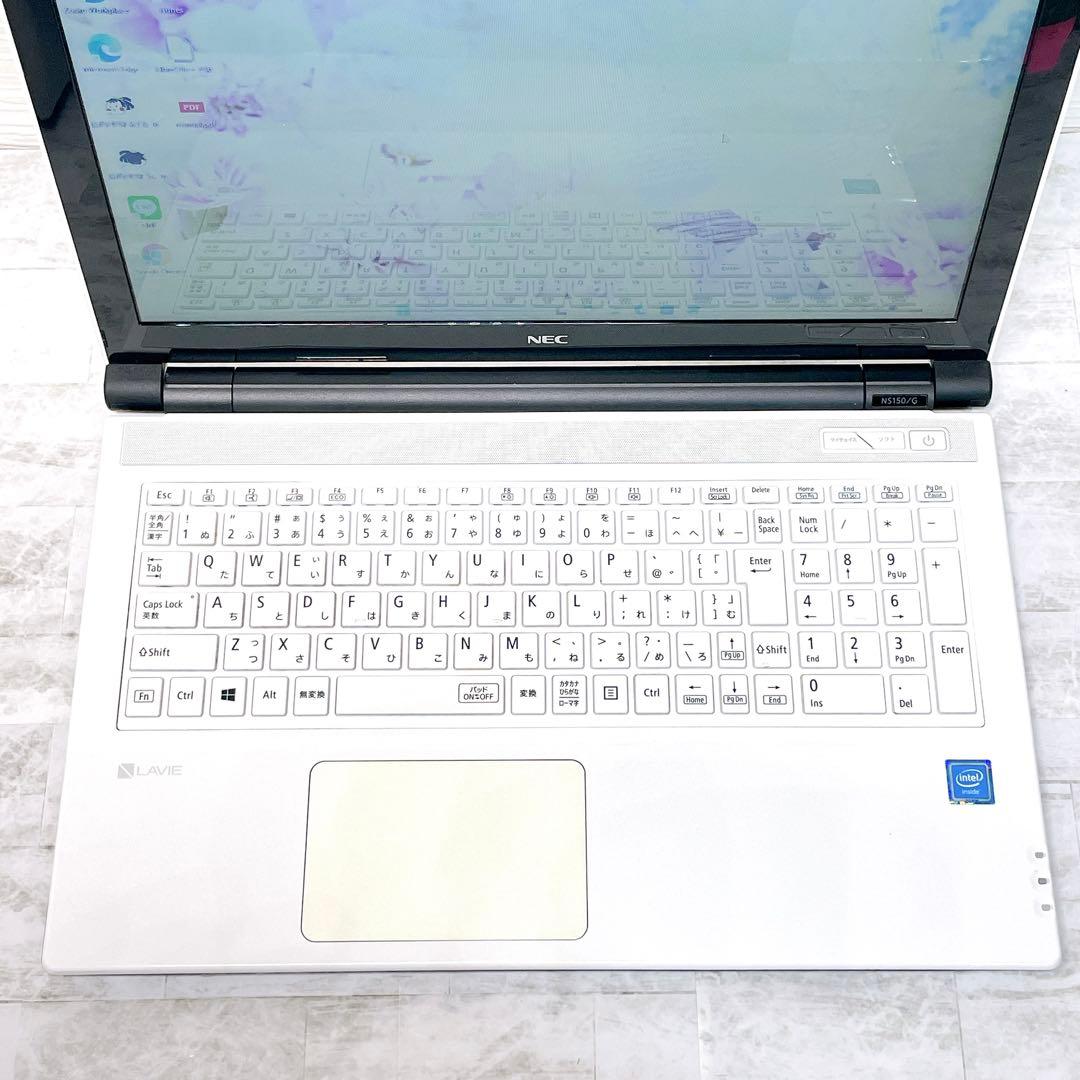 【人気】メモリ8GB✨SSD✨カメラ付✨ノートパソコン Windows11