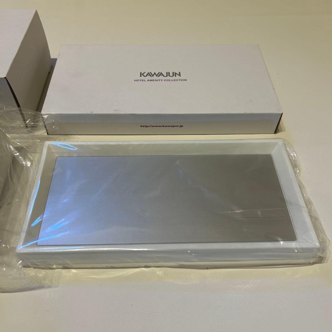 ティッシュボックス、トレイ2個セット　カワジュンホテルコレクション【新品未使用】