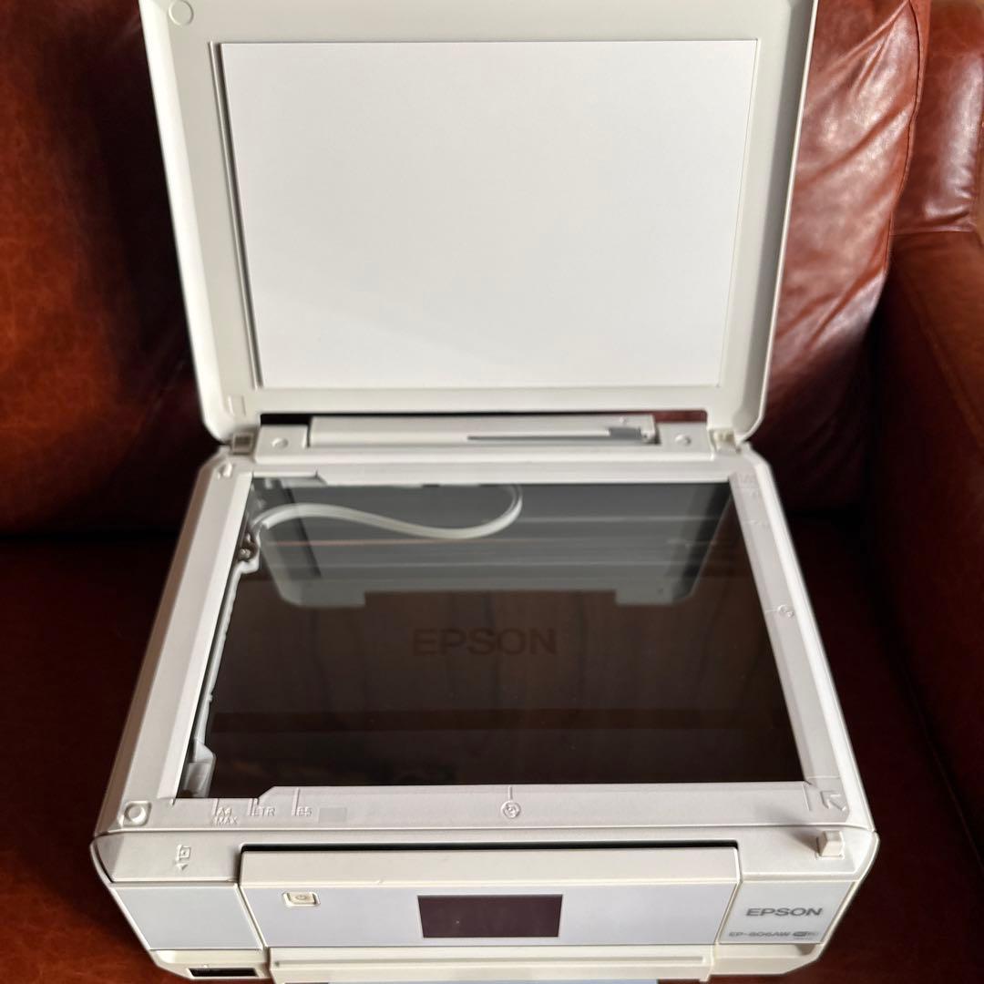 【ジャンク品(電源コンセントなし)】EPSON EP-806AW プリンター
